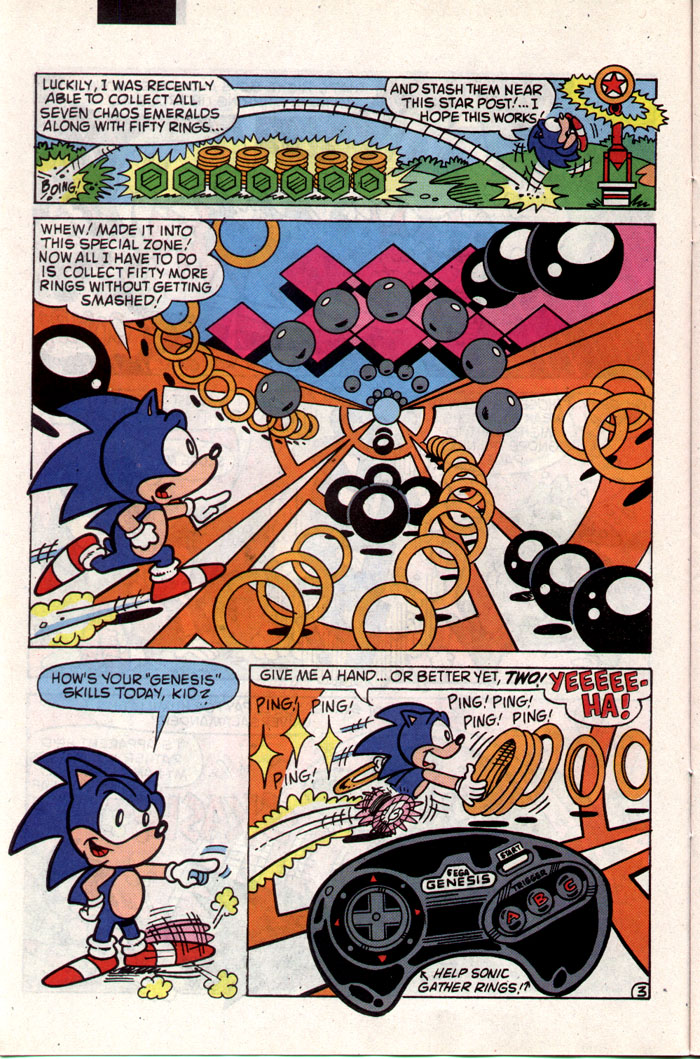 Sonic - Archie Adventure Series November 1993 Page 9